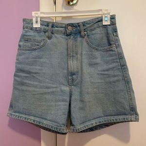 Zara Mom Jean Shorts